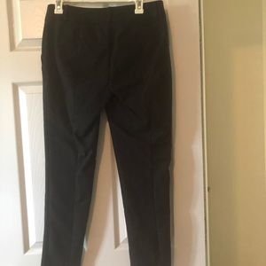 Black women's skinny dress pants.